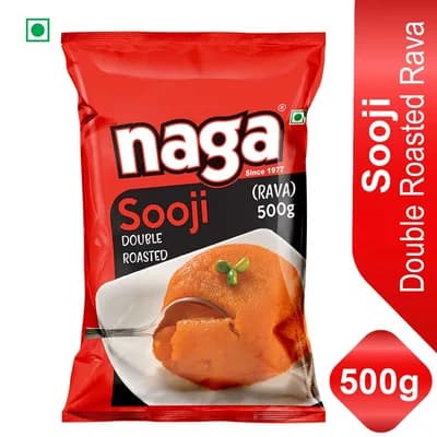 Naga Double Roasted Rava 500g